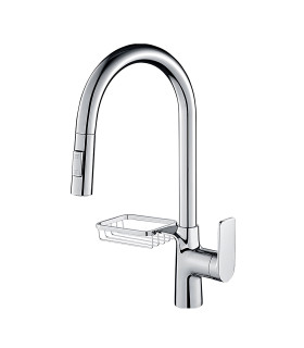 Küchenarmatur Water No Limits LH-123 | Regal Gitter | Einhebelarmatur 2 Wege | Herausziehbar 2 Modi