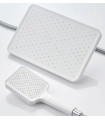 White Square Ceiling & Handheld Shower Pack BL-3003-DZ | Large Format | Overfed Handheld | Water Saving