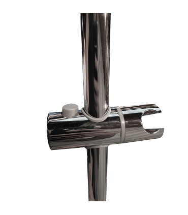 Douche Set met Overmatige Douchekop BL-1001S-QIN | Reinigingsfilter | Verstelbare Stang met Ablage | Versleutelde Slang