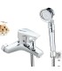 Shower-Bath Column BL-3088-KIT1 | Polished Copper | Over-fed Pressurized Head | PP Cotton Filter, 3 Water Modes