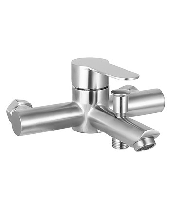 Grifo Bañera-Ducha LH-9105 | Monomando | Acero inoxidable 304 | Núcleo Cerámico