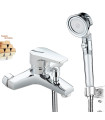 Columna de Ducha-Bañera BL-3088-KIT1 | Cuerpo de Cobre | Alcachofa Sobre Alimentada | Filtro Purificador