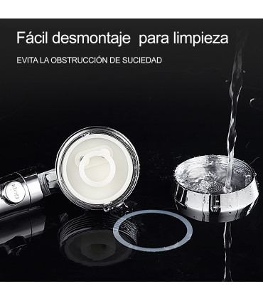 Dusch-Wannen-Säule BL-3088-KIT1 | Veredeltes Kupfer | Überdimensionierte Dusche | PP-Baumwollfilter, 3 Wassermodi