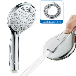 Alcachofa Ducha Propulsión Jet BL-5013P | 5 velocidades | Incluye Tubo Encriptado de 1,5 m