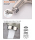 Lavatory Faucet Water No Limits LH-8501 | Single Handle | Stainless Steel SUS 304 | Ceramic Core | Cold and Hot Water