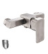 Square Shower Faucet Water No Limits LH-8906 | Single Lever | Stainless Steel SUS 304 | Ceramic Core