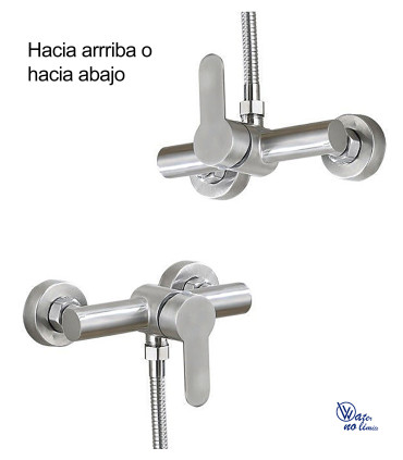 Torneira Chuveiro Water No Limits LH-8904 | Monomando | Aço Inox SUS 304 | Núcleo Cerâmico