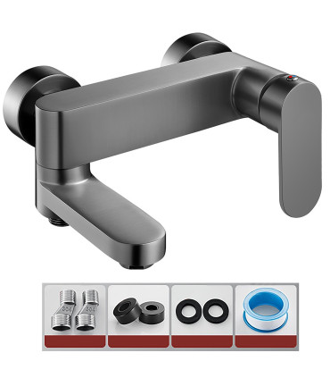 Dusche-Badewanne Wasserhahn Water No Limits LH-999 | Massivkupfer | Einhebelarmatur | Keramik-Kern