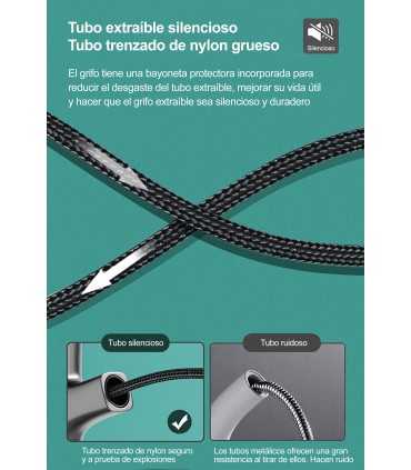 Rubinetto Lavandino Acqua Verticale LH-178 | Rame Massiccio | Estraibile | 2 Modi Acqua | Acqua Verticale per Risciacquo Dentale