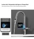 Robinet Cuisine Affichage Température LH-168 | Alliage Zinc | Extraible | 3 Modes Eau