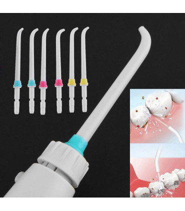 Irrigador Dental Standard com Reservatório Enxaguante | Sem Baterias ou Eletricidade | Pressão Torneira | Jato Ilimitado