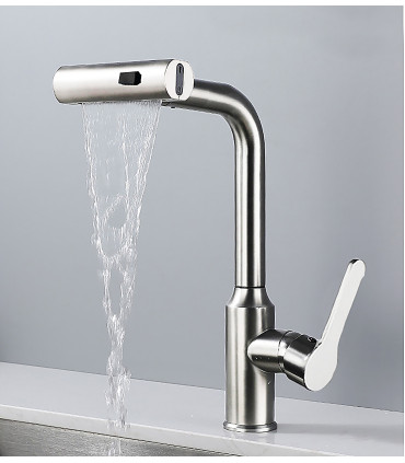 Köksblandare Water No Limits Cascada LH-188 | Massiv Koppar | Utdragbar 3 Lägen